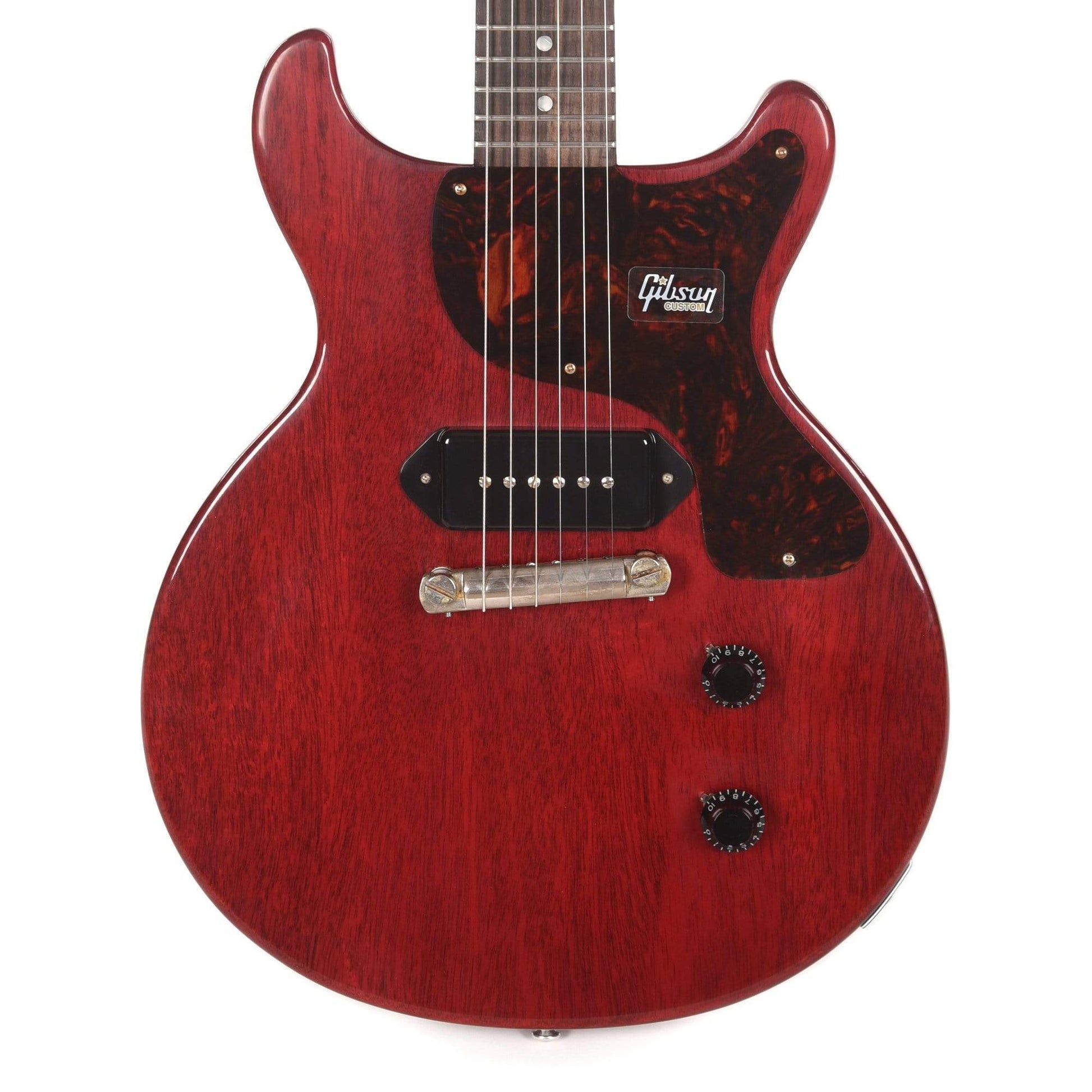 Gibson Custom 1958 Les Paul Junior Double Cut Reissue Cherry Red VOS Electric Guitars / Solid Body