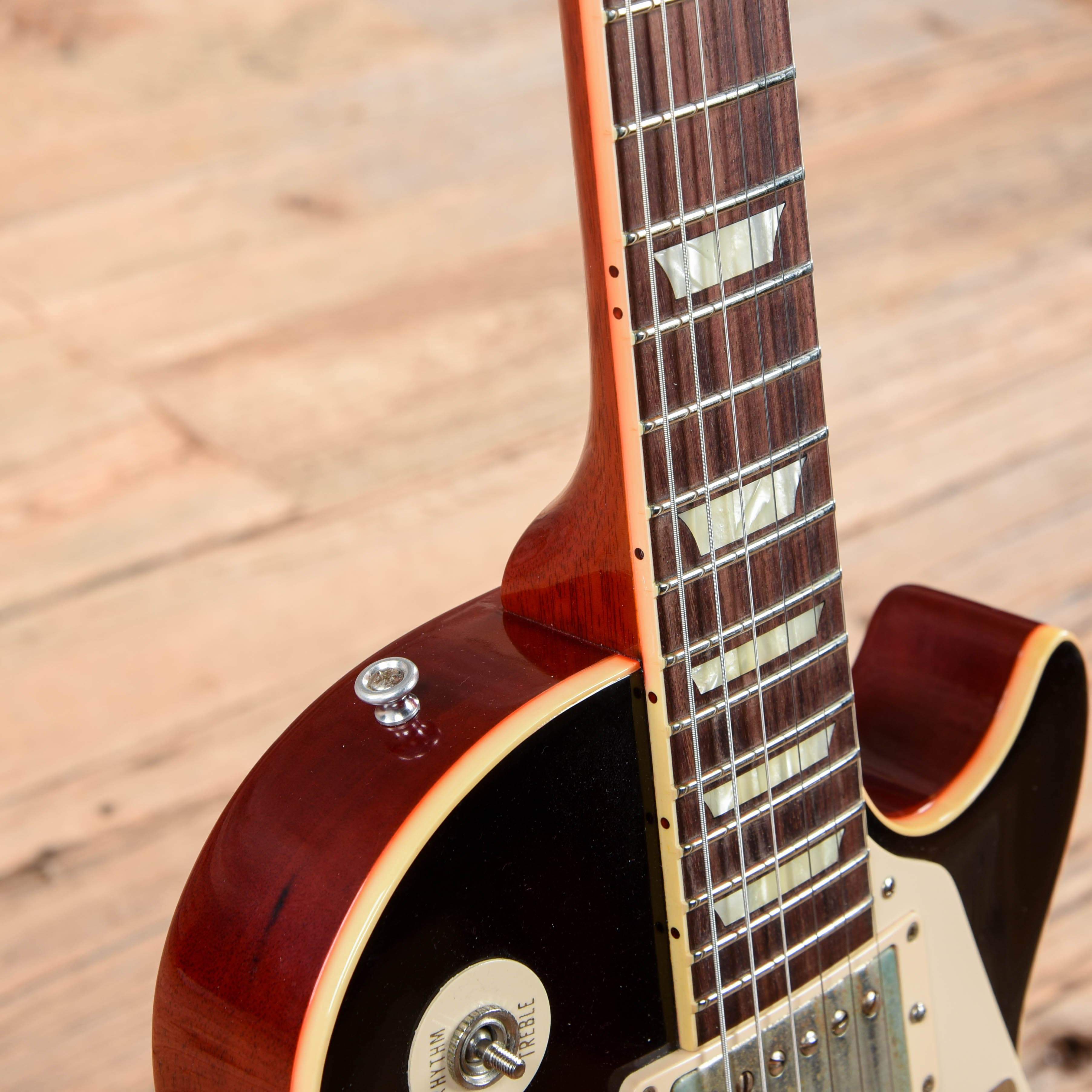 Gibson Custom 1958 Les Paul Standard Bourbon Burst 2013 Electric Guitars / Solid Body
