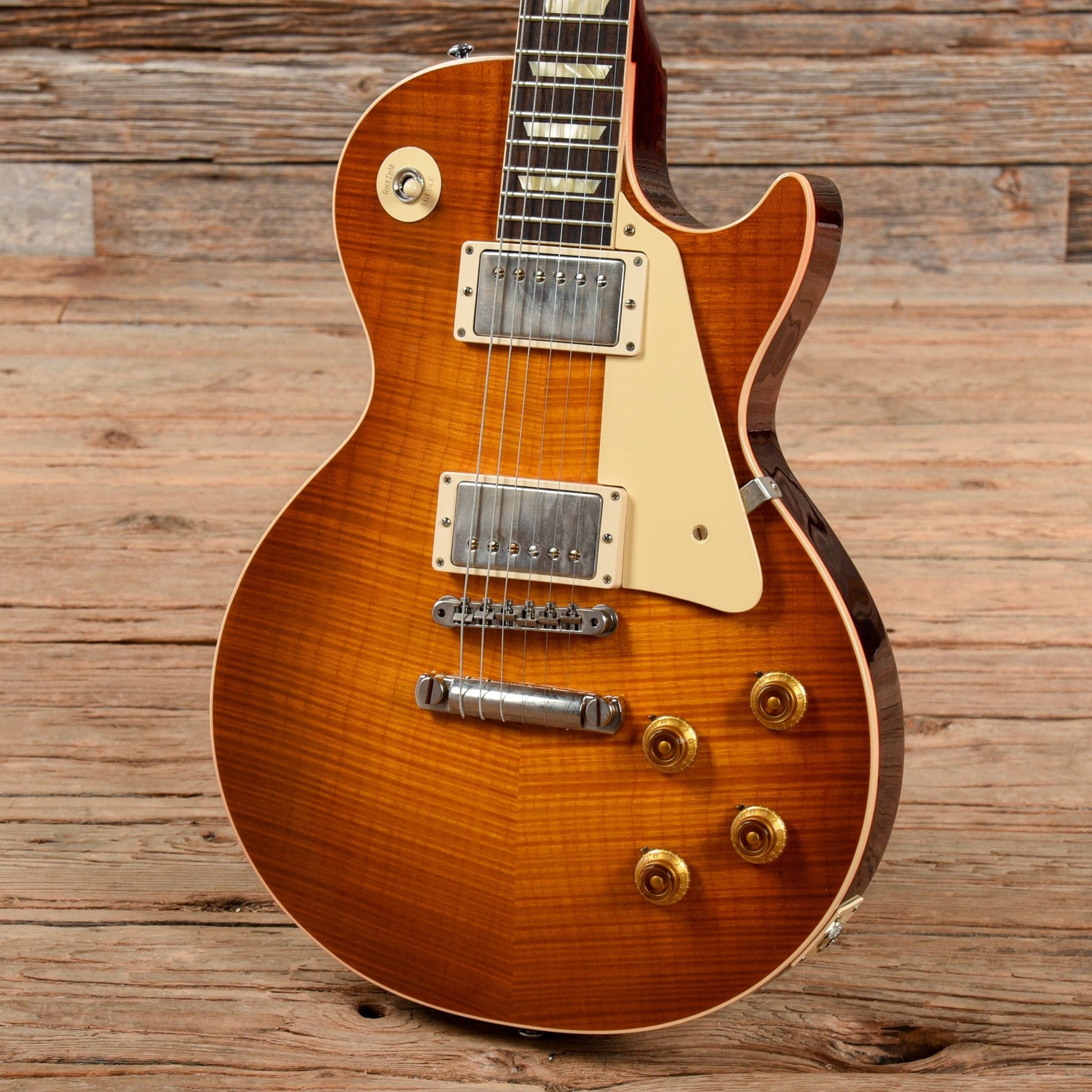 Gibson Custom 1958 Les Paul Standard "CME Spec" Amber 2019 Electric Guitars / Solid Body