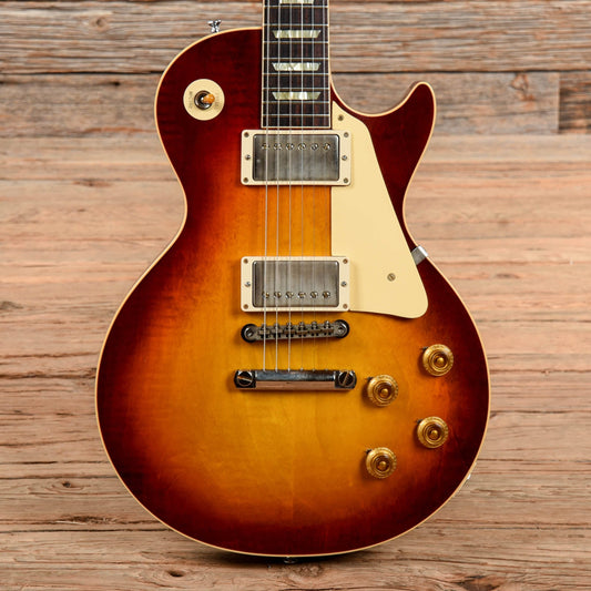 Gibson Custom 1958 Les Paul Standard "CME Spec" Factory Burst VOS 2022 Electric Guitars / Solid Body