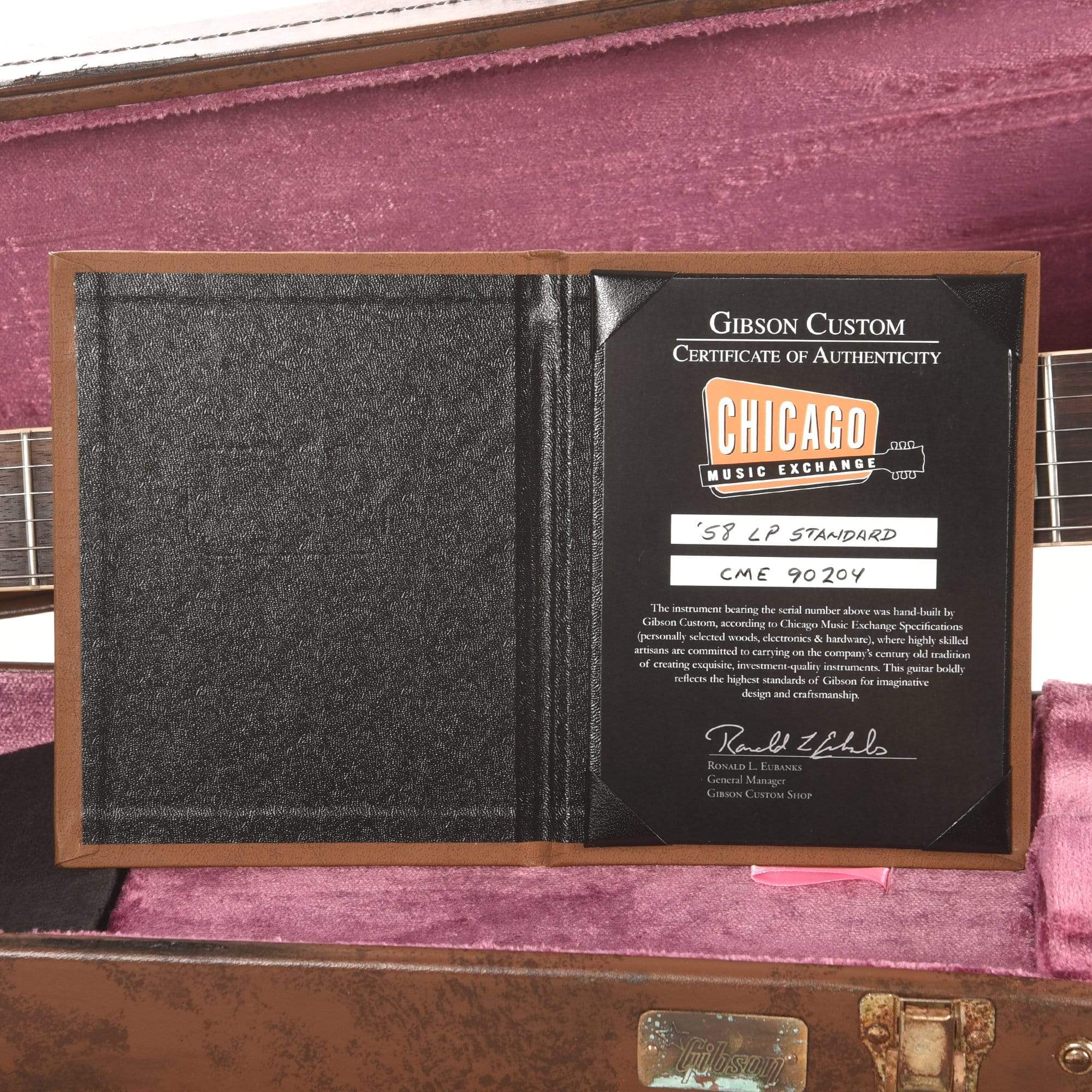 Gibson Custom 1958 Les Paul Standard 