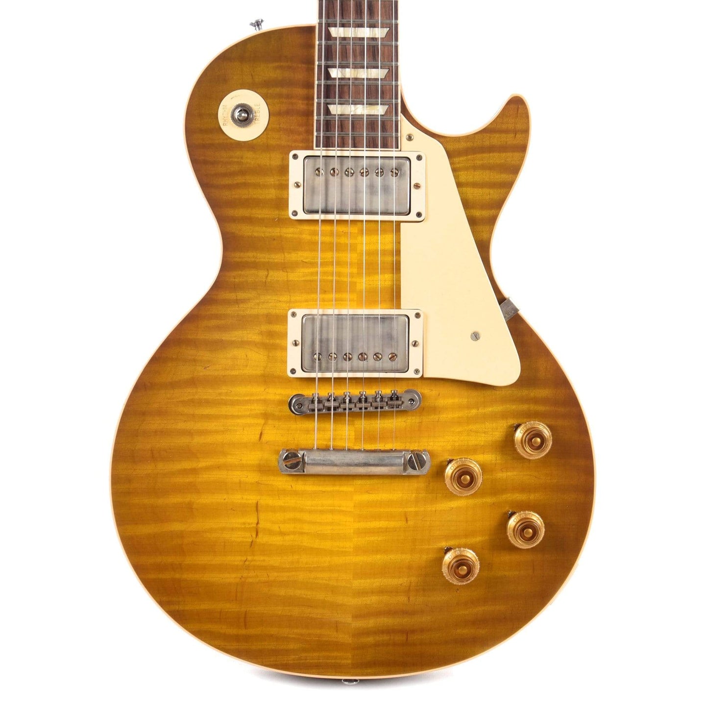 Gibson Custom 1958 Les Paul Standard "CME Spec" Green Lemon Light Aged w/60 V2 Neck Electric Guitars / Solid Body