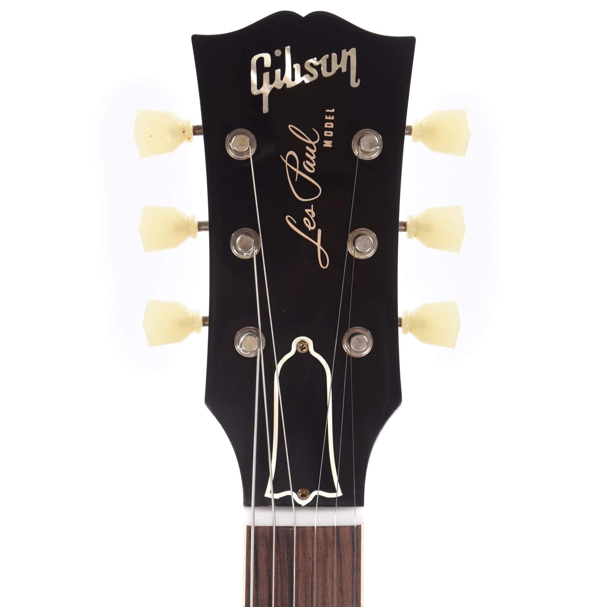 Gibson Custom 1958 Les Paul Standard "CME Spec" Plain Top Amber VOS w/59 Carmelita Neck Electric Guitars / Solid Body