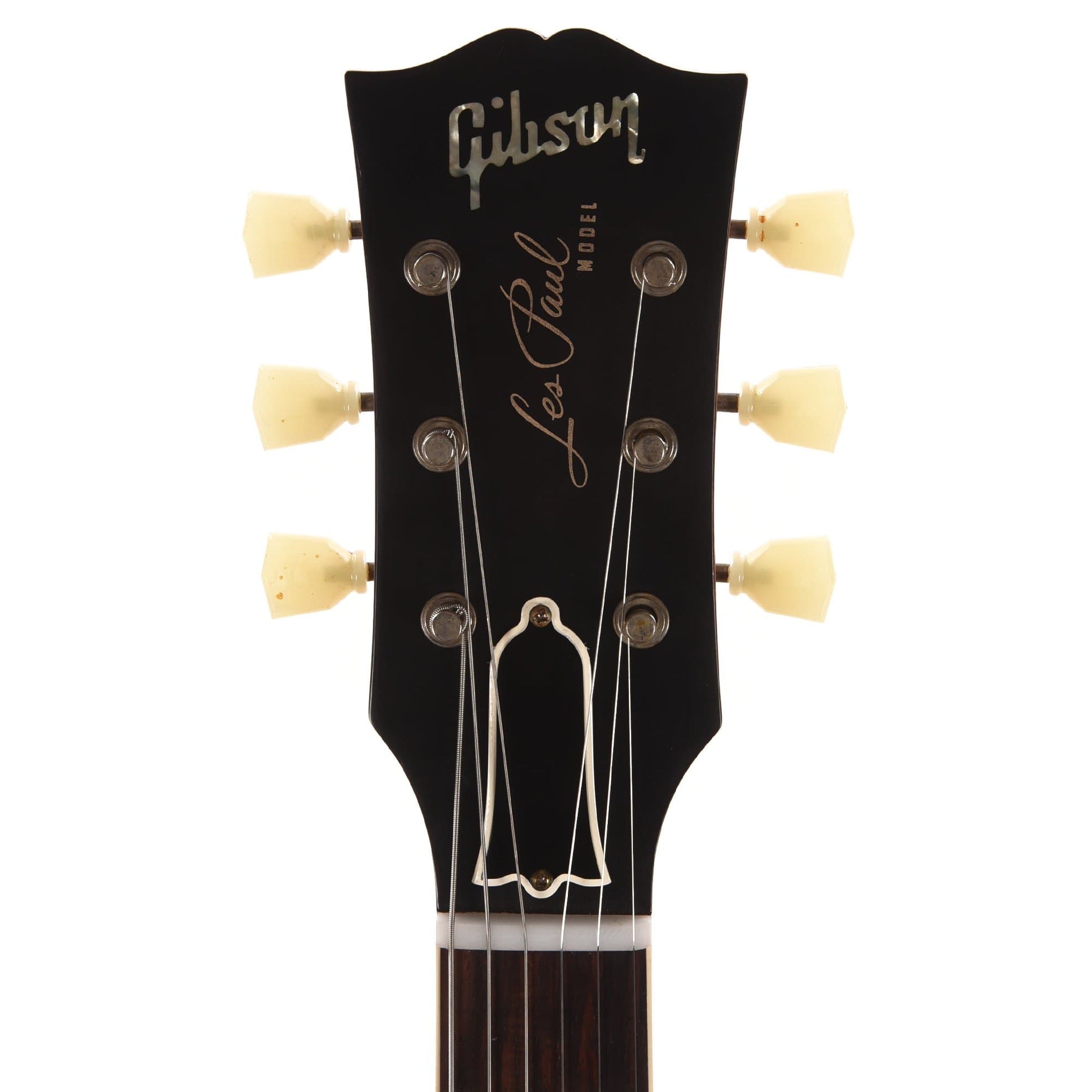 Gibson Custom 1958 Les Paul Standard "CME Spec" Plain Top Amber VOS w/59 Carmelita Neck Electric Guitars / Solid Body