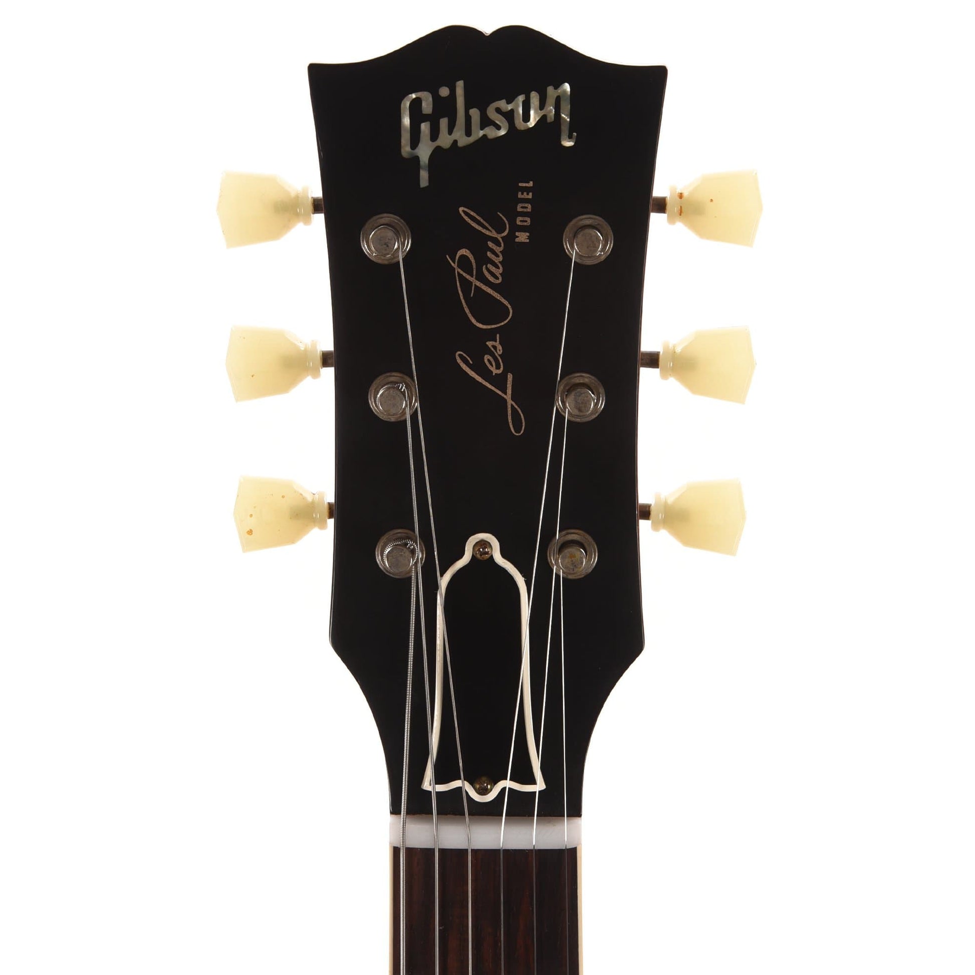 Gibson Custom 1958 Les Paul Standard "CME Spec" Plain Top Amber VOS w/59 Carmelita Neck Electric Guitars / Solid Body