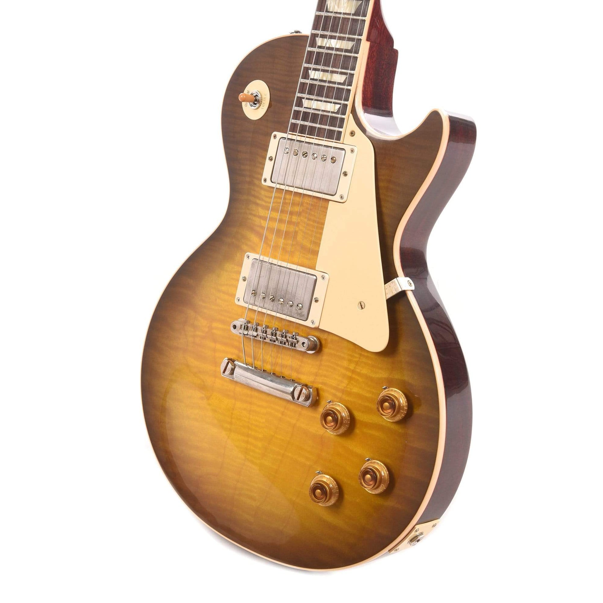 Gibson Custom 1958 Les Paul Standard "CME Spec" Plain Top Green Lemon VOS w/59 Carmelita Neck Electric Guitars / Solid Body