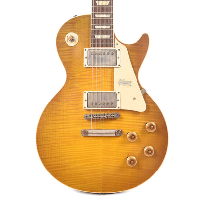 Gibson Custom 1958 Les Paul Standard "CME Spec" Plain Top Green Lemon VOS w/59 Carmelita Neck Electric Guitars / Solid Body