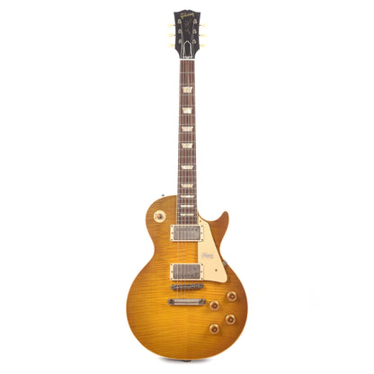 Gibson Custom 1958 Les Paul Standard "CME Spec" Plain Top Green Lemon VOS w/59 Carmelita Neck Electric Guitars / Solid Body