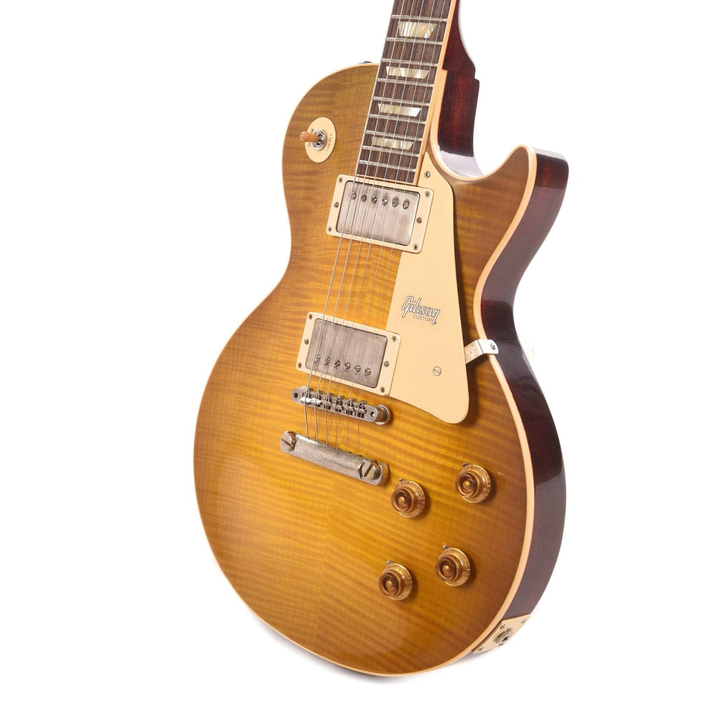 Gibson Custom 1958 Les Paul Standard "CME Spec" Plain Top Green Lemon VOS w/59 Carmelita Neck Electric Guitars / Solid Body