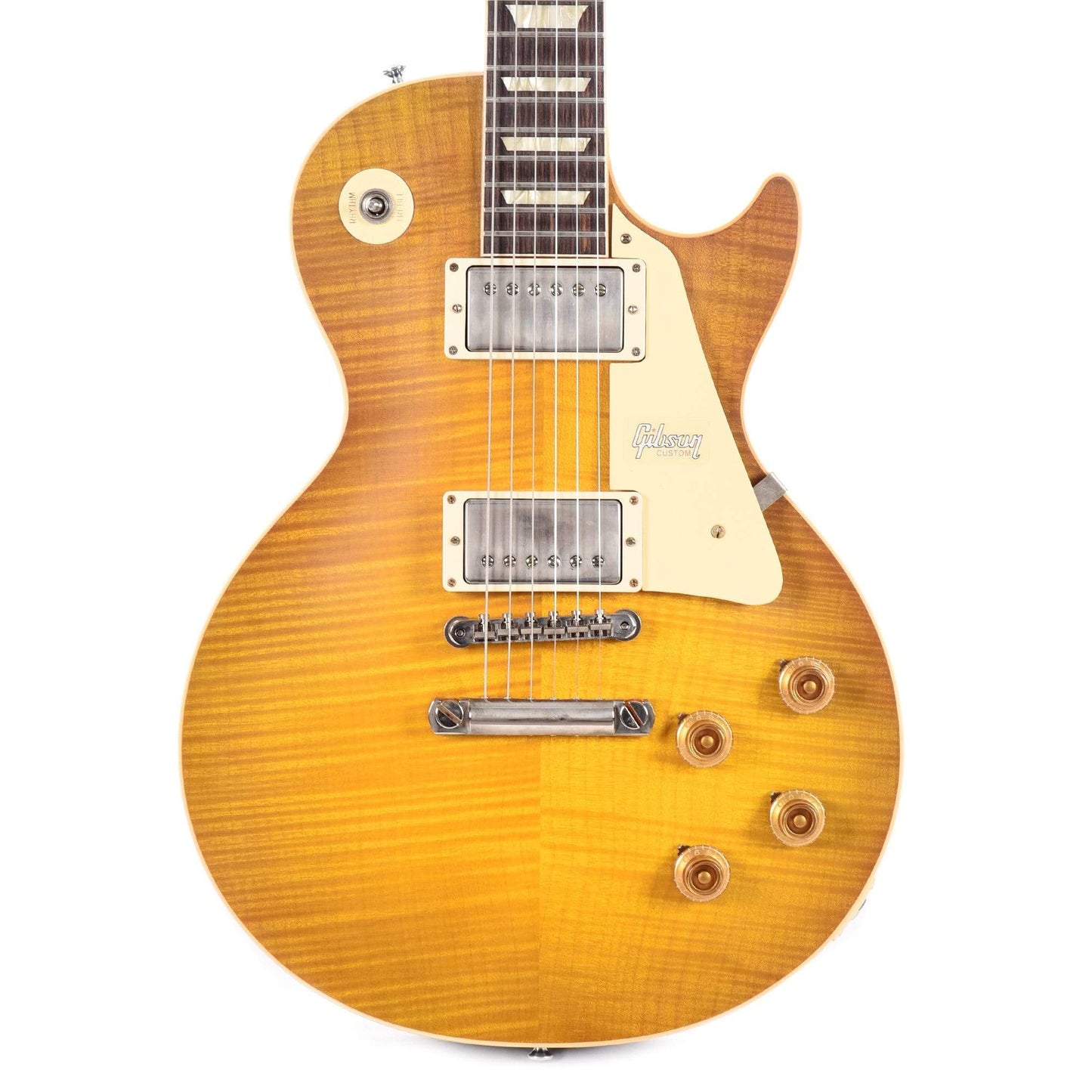 Gibson Custom 1958 Les Paul Standard "CME Spec" Plain Top Green Lemon VOS w/59 Carmelita Neck Electric Guitars / Solid Body