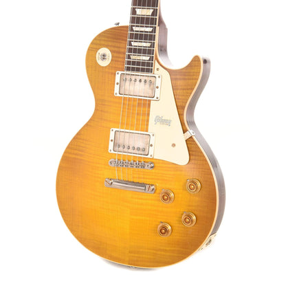 Gibson Custom 1958 Les Paul Standard "CME Spec" Plain Top Green Lemon VOS w/60 V2 Neck Profile Electric Guitars / Solid Body