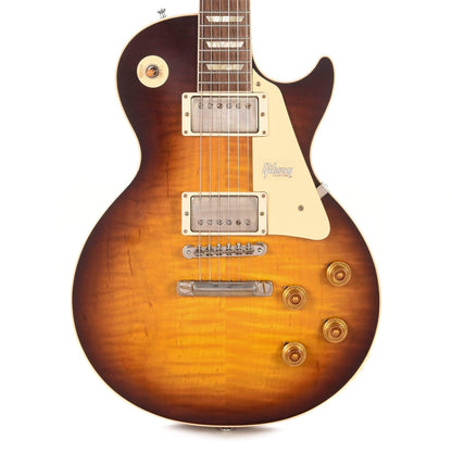 Gibson Custom 1958 Les Paul Standard "CME Spec" Plain Top Kindred Burst Fade VOS w/59 Carmelita Neck Electric Guitars / Solid Body