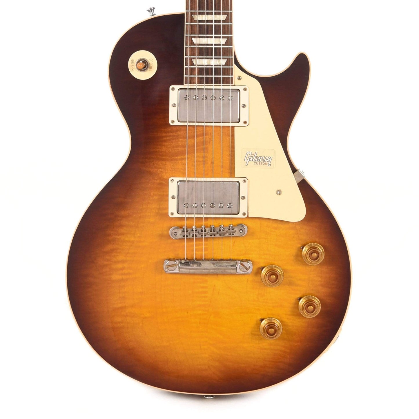 Gibson Custom 1958 Les Paul Standard "CME Spec" Plain Top Kindred Burst Fade VOS w/59 Carmelita Neck Electric Guitars / Solid Body