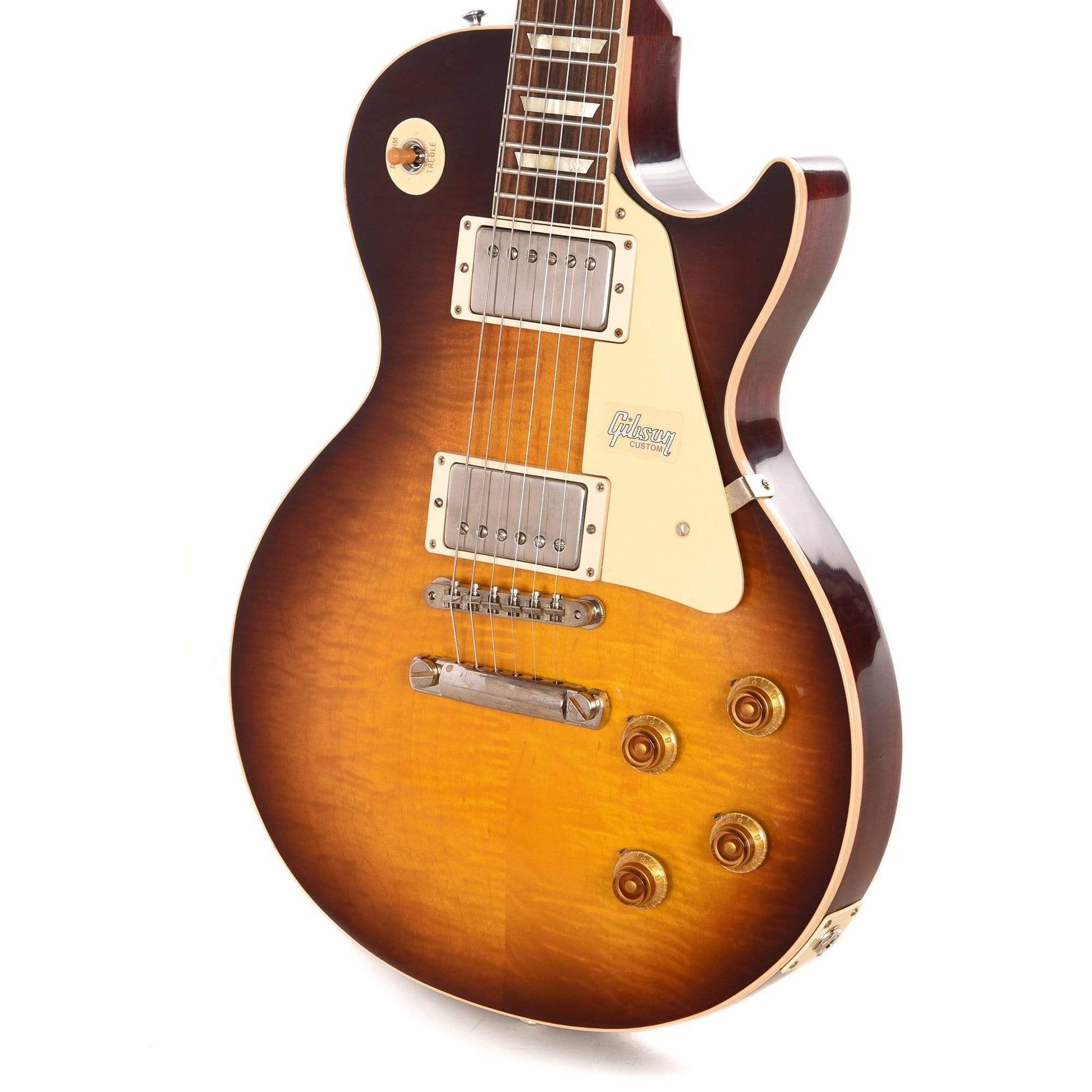 Gibson Custom 1958 Les Paul Standard "CME Spec" Plain Top Kindred Burst Fade VOS w/59 Carmelita Neck Electric Guitars / Solid Body