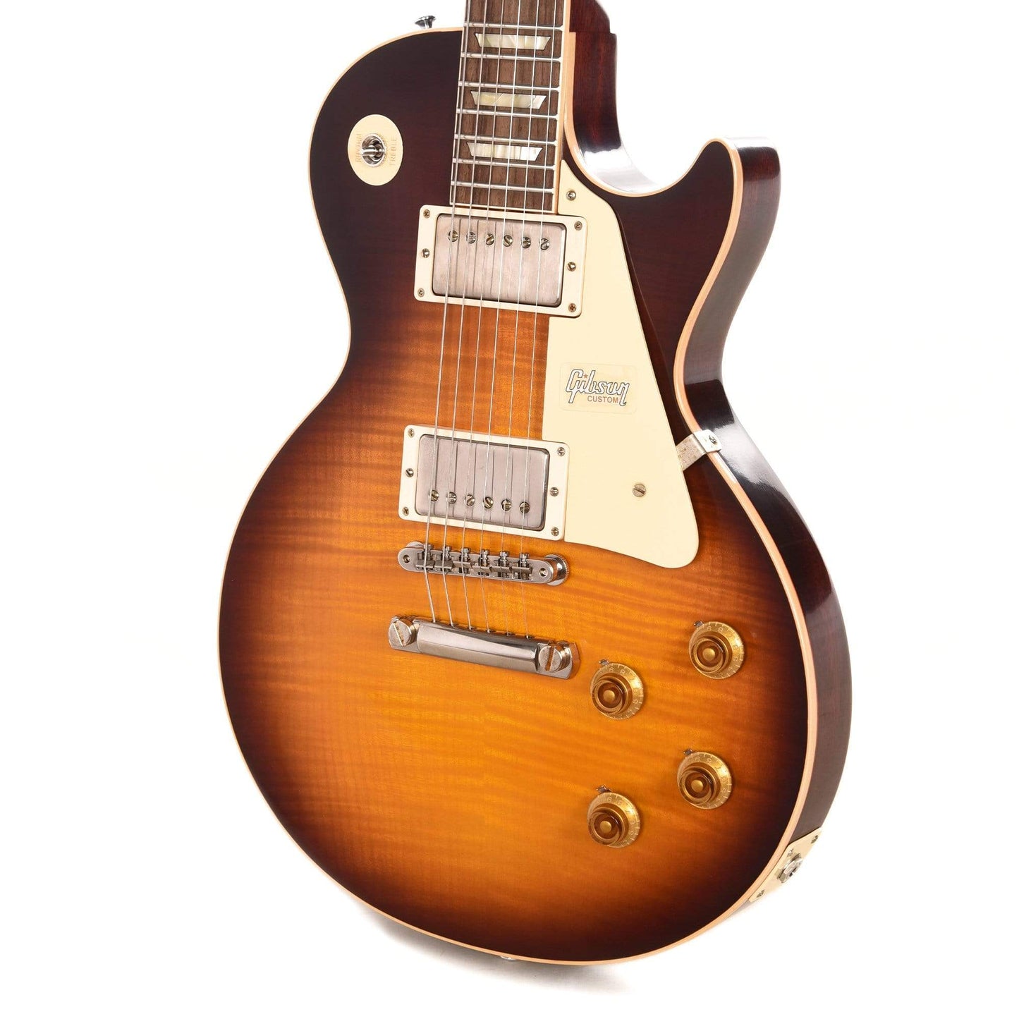 Gibson Custom 1958 Les Paul Standard "CME Spec" Plain Top Kindred Burst Fade VOS w/59 Carmelita Neck Electric Guitars / Solid Body
