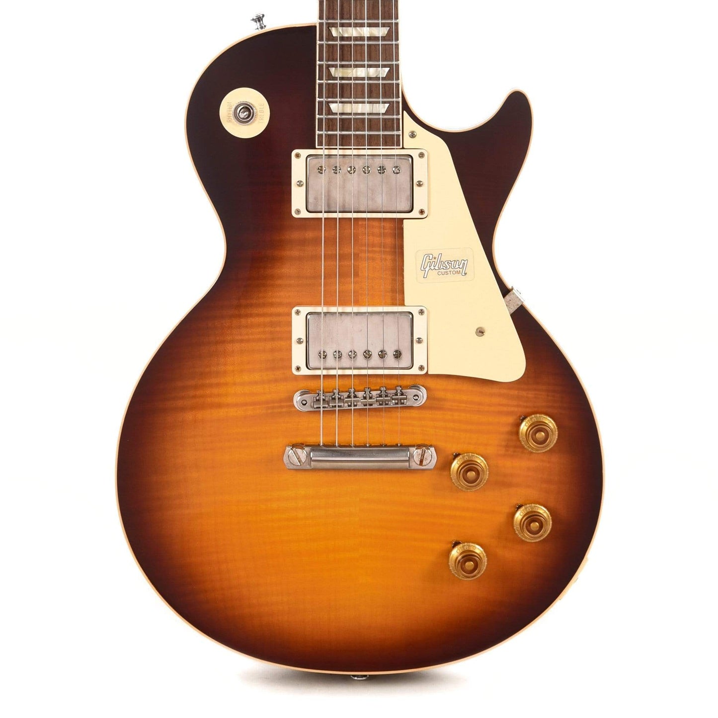 Gibson Custom 1958 Les Paul Standard "CME Spec" Plain Top Kindred Burst Fade VOS w/59 Carmelita Neck Electric Guitars / Solid Body