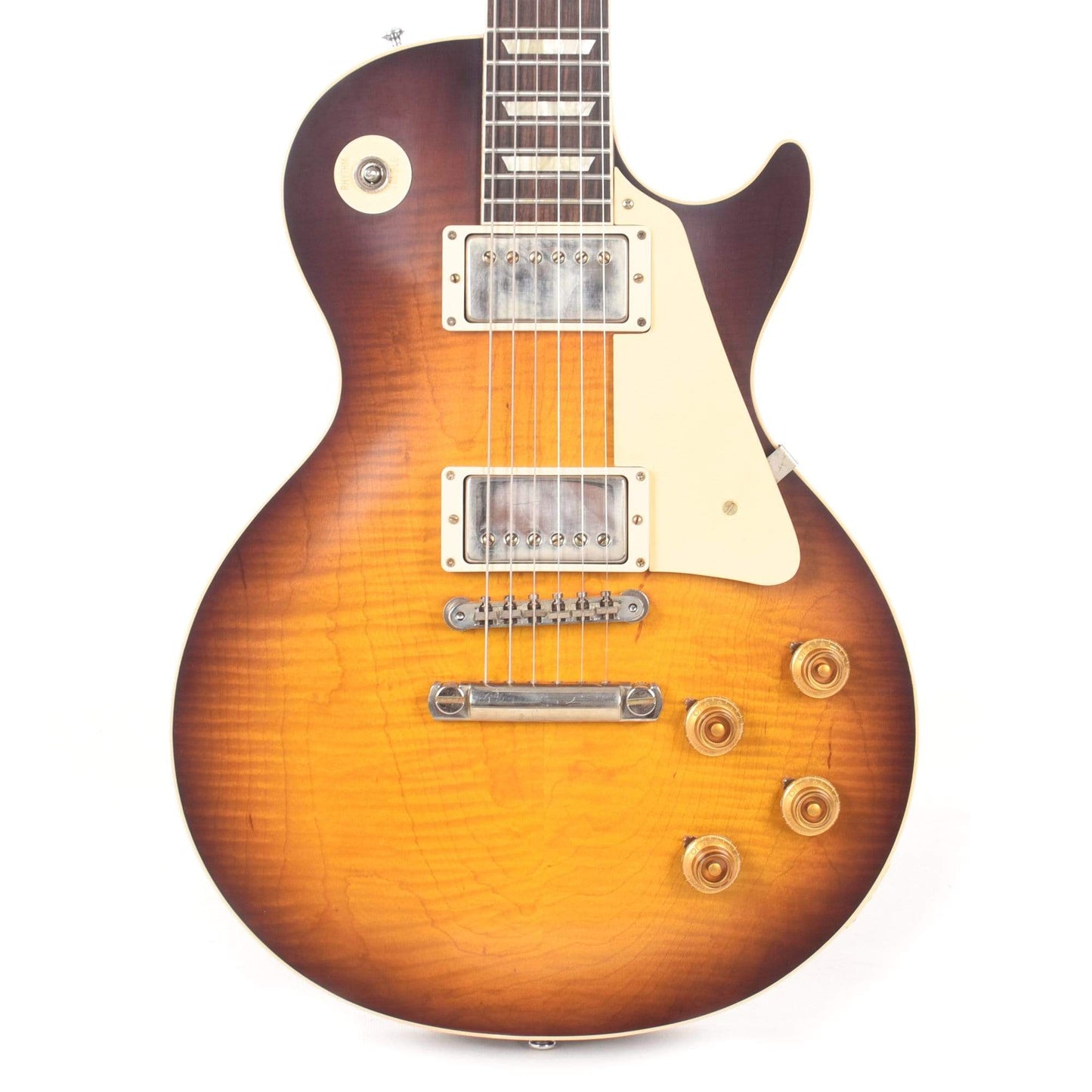 Gibson Custom 1958 Les Paul Standard "CME Spec" Plain Top Kindred Burst Fade VOS w/60 V2 Neck Profile Electric Guitars / Solid Body
