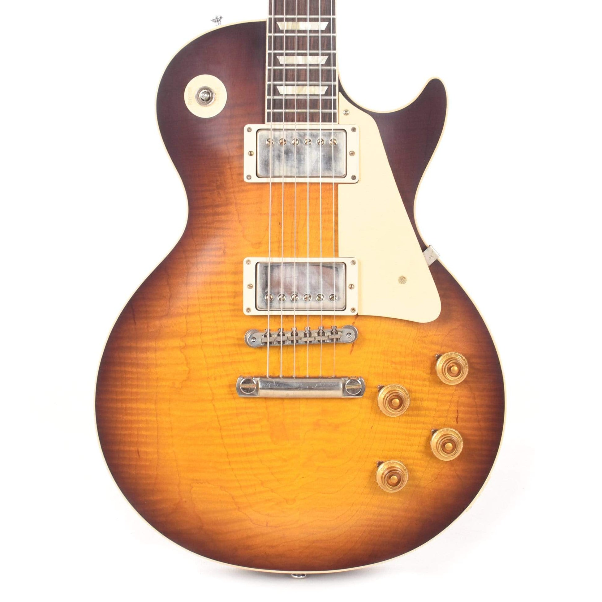 Gibson Custom 1958 Les Paul Standard "CME Spec" Plain Top Kindred Burst Fade VOS w/60 V2 Neck Profile Electric Guitars / Solid Body