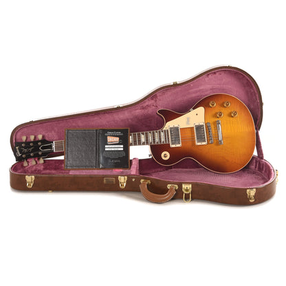 Gibson Custom 1958 Les Paul Standard "CME Spec" Plain Top Slow Iced Tea Fade VOS w/60 V2 Neck Profile Electric Guitars / Solid Body