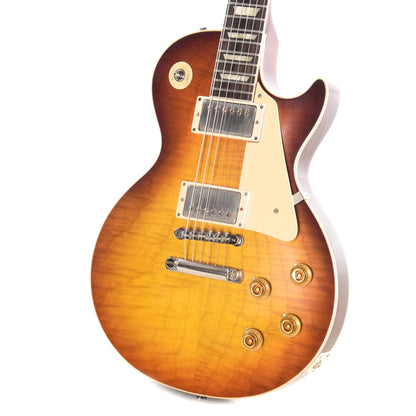 Gibson Custom 1958 Les Paul Standard "CME Spec" Plain Top Slow Iced Tea Fade VOS w/60 V2 Neck Profile Electric Guitars / Solid Body