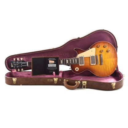 Gibson Custom 1958 Les Paul Standard "CME Spec" Plain Top Slow Iced Tea Fade VOS w/60 V2 Neck Profile Electric Guitars / Solid Body