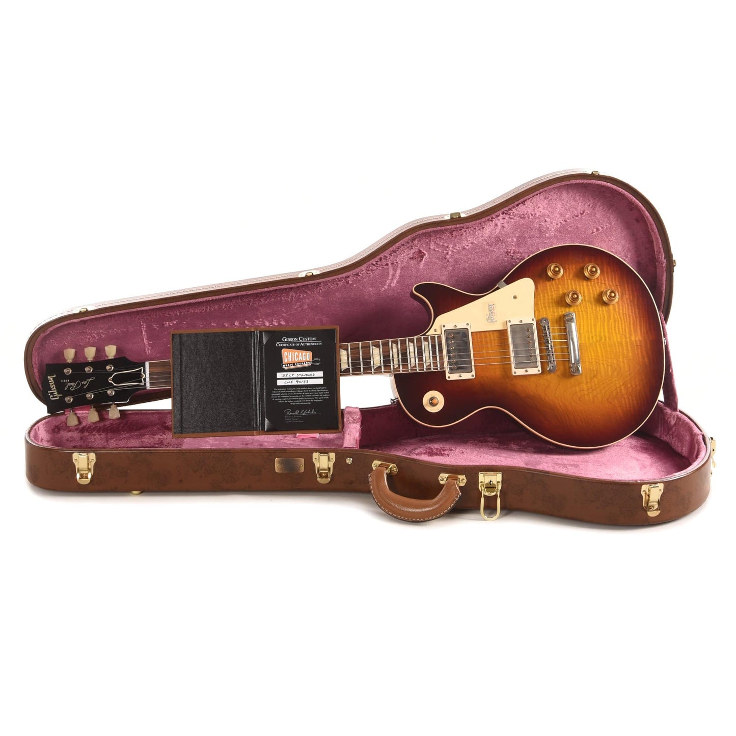 Gibson Custom 1958 Les Paul Standard "CME Spec" Plain Top Southern Fade VOS Electric Guitars / Solid Body