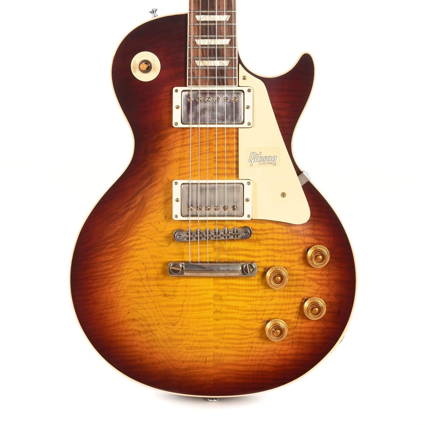 Gibson Custom 1958 Les Paul Standard "CME Spec" Plain Top Southern Fade VOS Electric Guitars / Solid Body