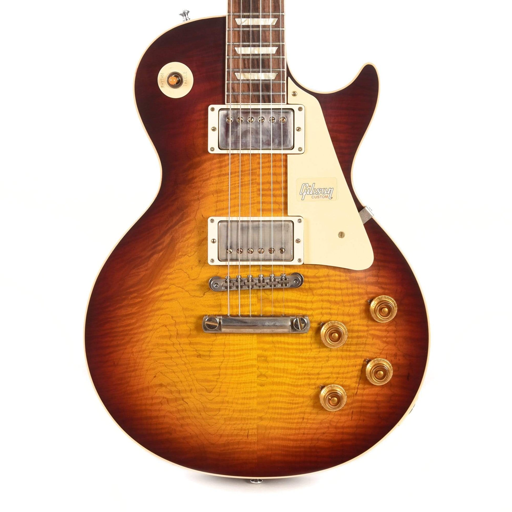 Gibson Custom 1958 Les Paul Standard "CME Spec" Plain Top Southern Fade VOS Electric Guitars / Solid Body