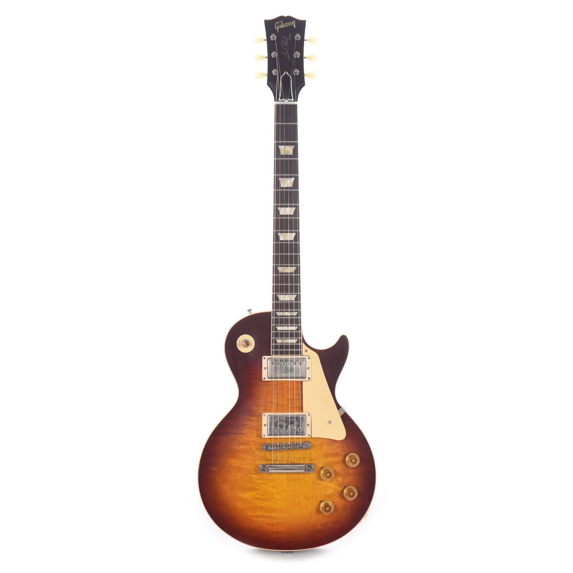 Gibson Custom 1958 Les Paul Standard "CME Spec" Plain Top Southern Fade VOS w/60 V2 Neck Profile Electric Guitars / Solid Body