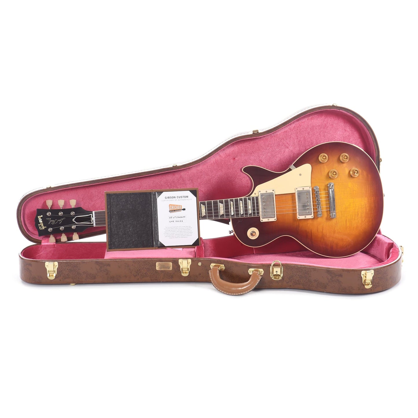 Gibson Custom 1958 Les Paul Standard "CME Spec" Plain Top Southern Fade VOS w/60 V2 Neck Profile Electric Guitars / Solid Body