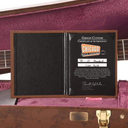 Gibson Custom 1958 Les Paul Standard "CME Spec" Plain Top Southern Fade VOS w/60 V2 Neck Profile Electric Guitars / Solid Body