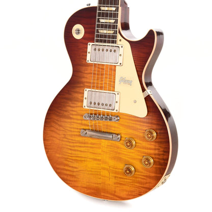 Gibson Custom 1958 Les Paul Standard "CME Spec" Slow Iced Tea Fade Light Aged w/59 Carmelita Neck Electric Guitars / Solid Body