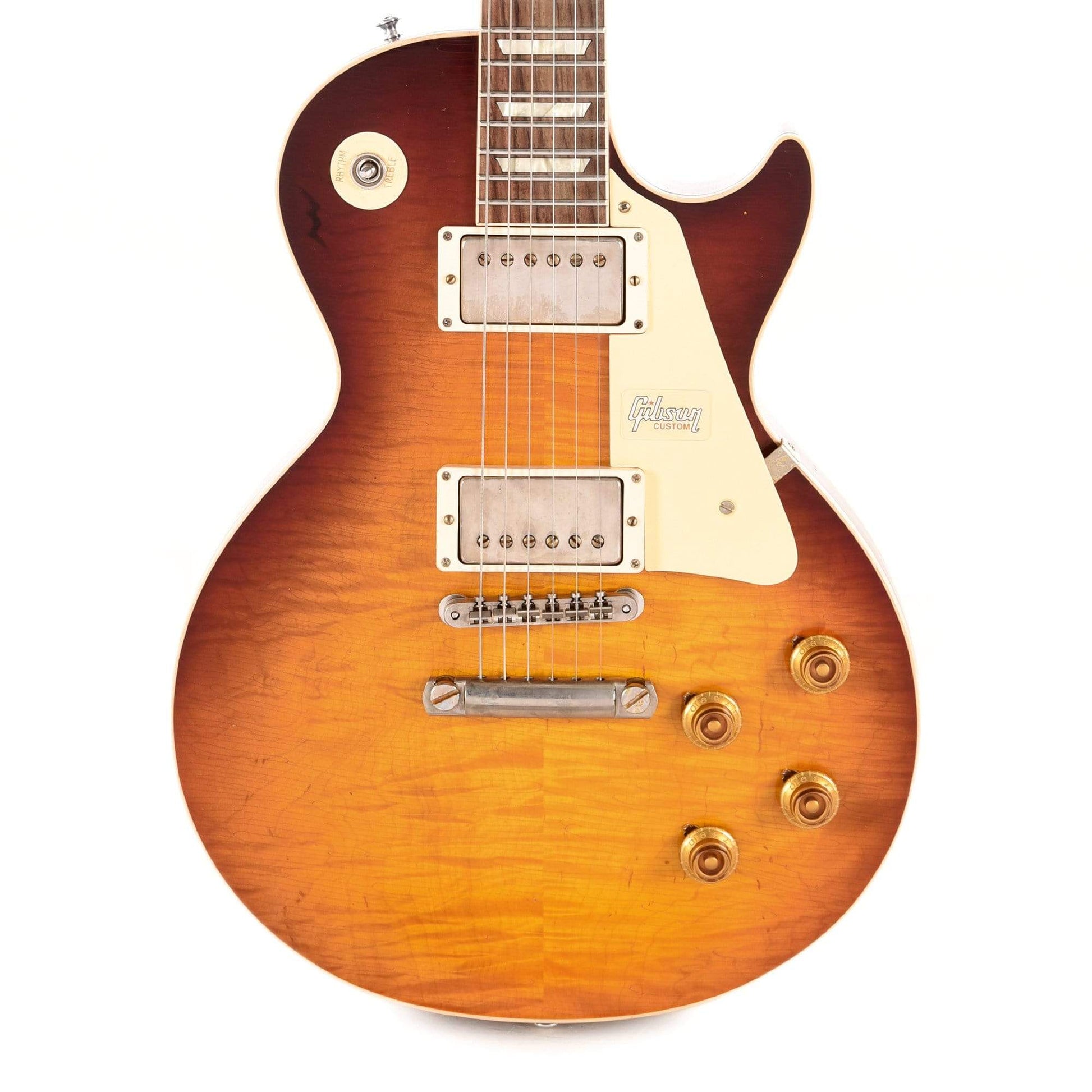 Gibson Custom 1958 Les Paul Standard "CME Spec" Slow Iced Tea Fade Light Aged w/60 V2 Neck Electric Guitars / Solid Body