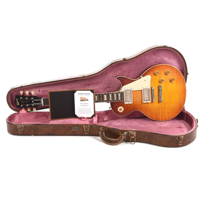 Gibson Custom 1958 Les Paul Standard "CME Spec" Slow Iced Tea Fade Light Aged w/60 V2 Neck Electric Guitars / Solid Body