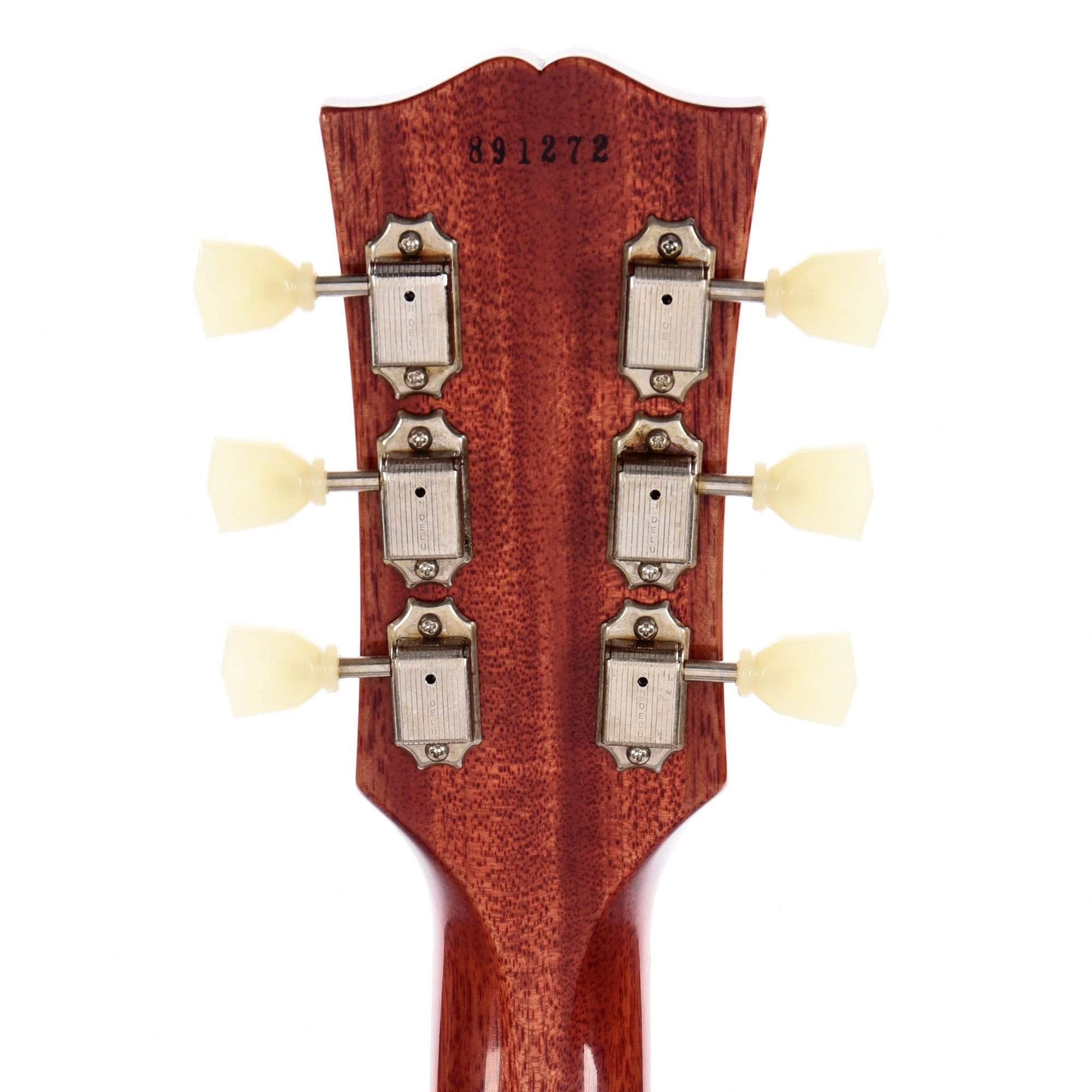 Gibson Custom 1958 Les Paul Standard Dark Bourbon Fade VOS Electric Guitars / Solid Body