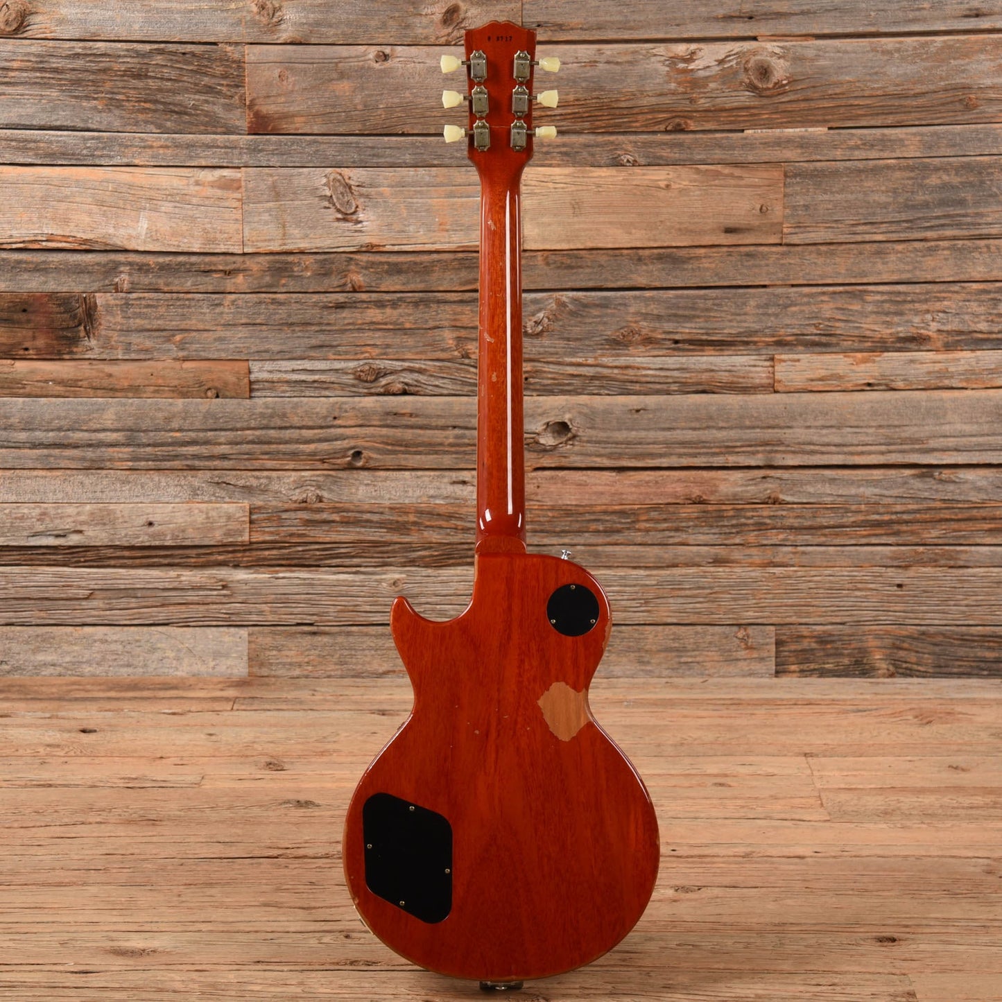 Gibson Custom 1958 Les Paul Standard Reissue Aged Cherry Electric Guitars / Solid Body