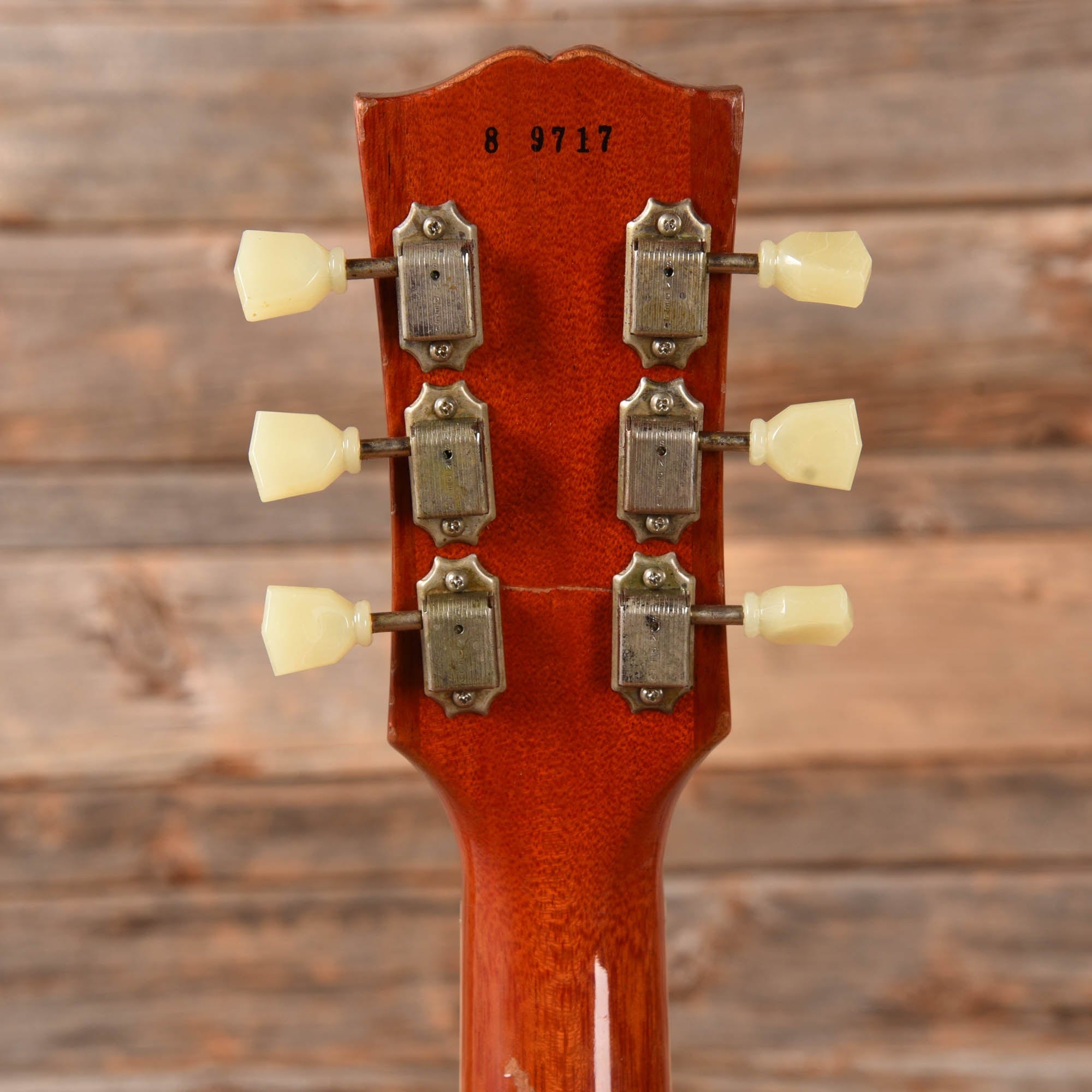Gibson Custom 1958 Les Paul Standard Reissue Aged Cherry Electric Guitars / Solid Body