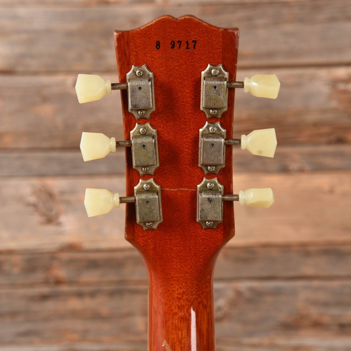 Gibson Custom 1958 Les Paul Standard Reissue Aged Cherry Electric Guitars / Solid Body