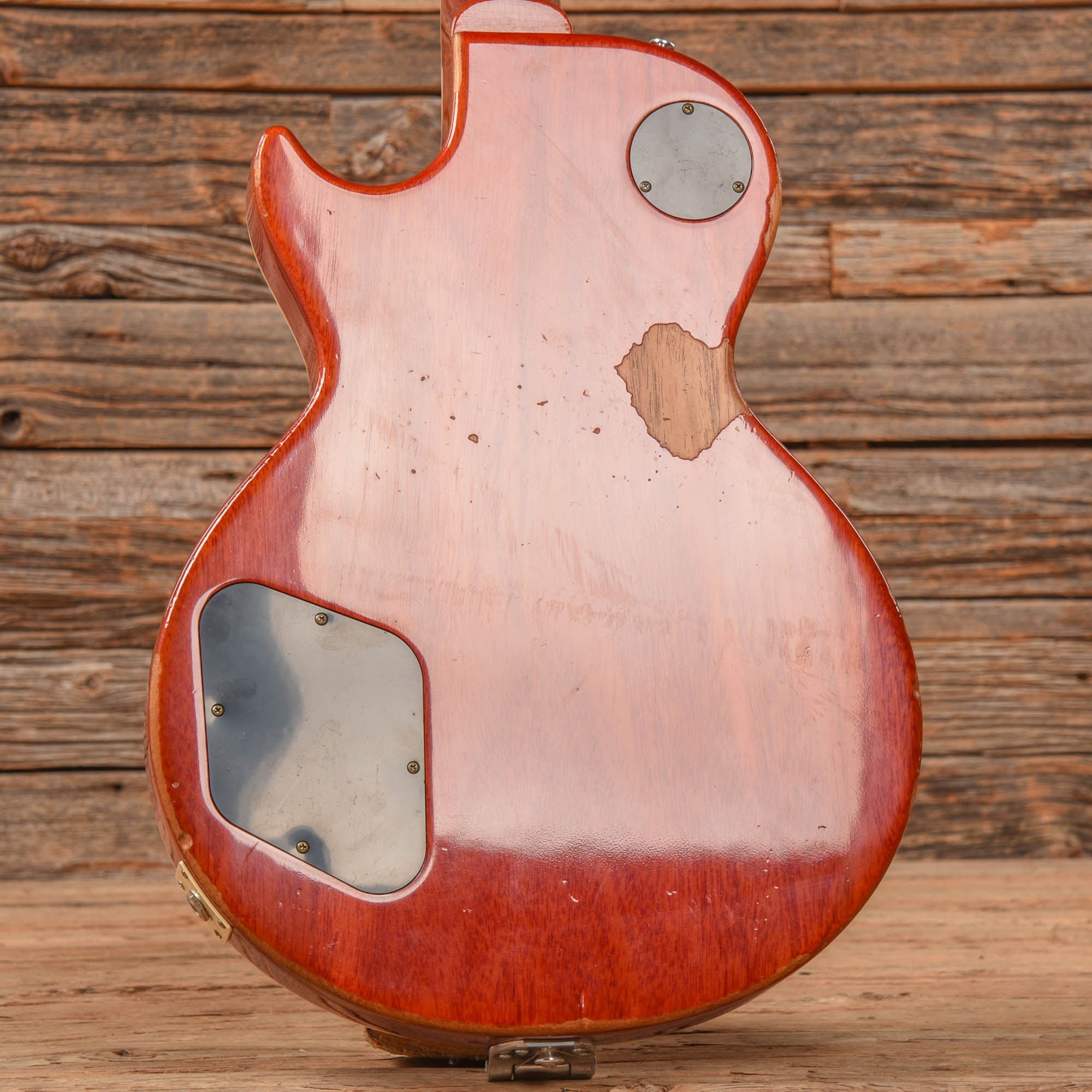 Gibson Custom 1958 Les Paul Standard Reissue Aged Cherry Electric Guitars / Solid Body