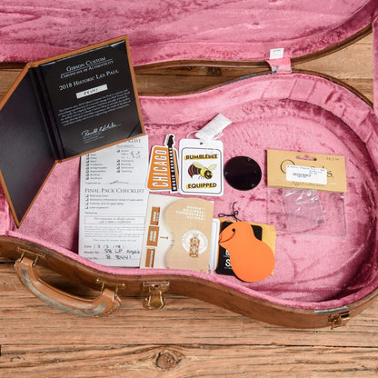 Gibson Custom 1958 Les Paul Standard Reissue Aged Sunburst 2018 Electric Guitars / Solid Body