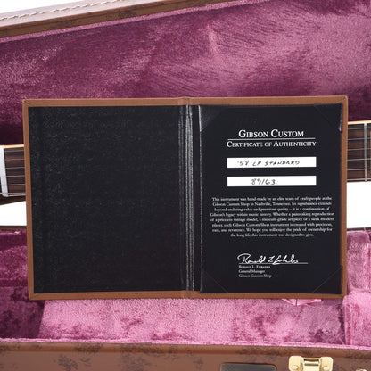 Gibson Custom 1958 Les Paul Standard Reissue Bourbon Burst VOS Electric Guitars / Solid Body