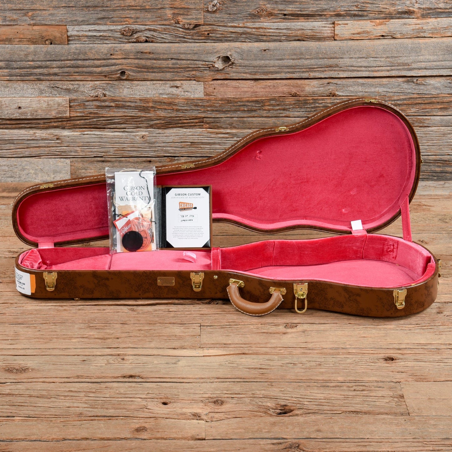 Gibson Custom 1958 Les Paul Standard Reissue "CME Spec" Amber VOS 2021 Electric Guitars / Solid Body