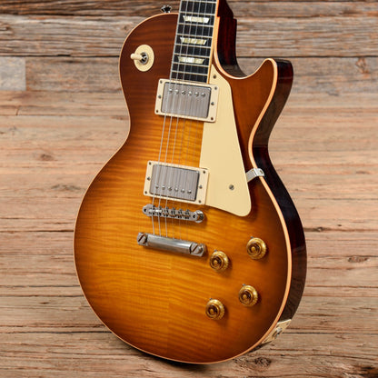 Gibson Custom 1958 Les Paul Standard Reissue "CME Spec" Amber VOS 2021 Electric Guitars / Solid Body