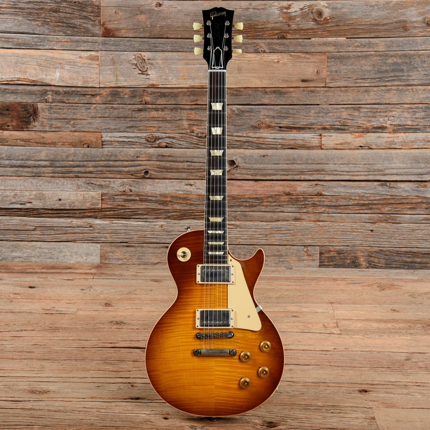 Gibson Custom 1958 Les Paul Standard Reissue "CME Spec" Amber VOS 2021 Electric Guitars / Solid Body