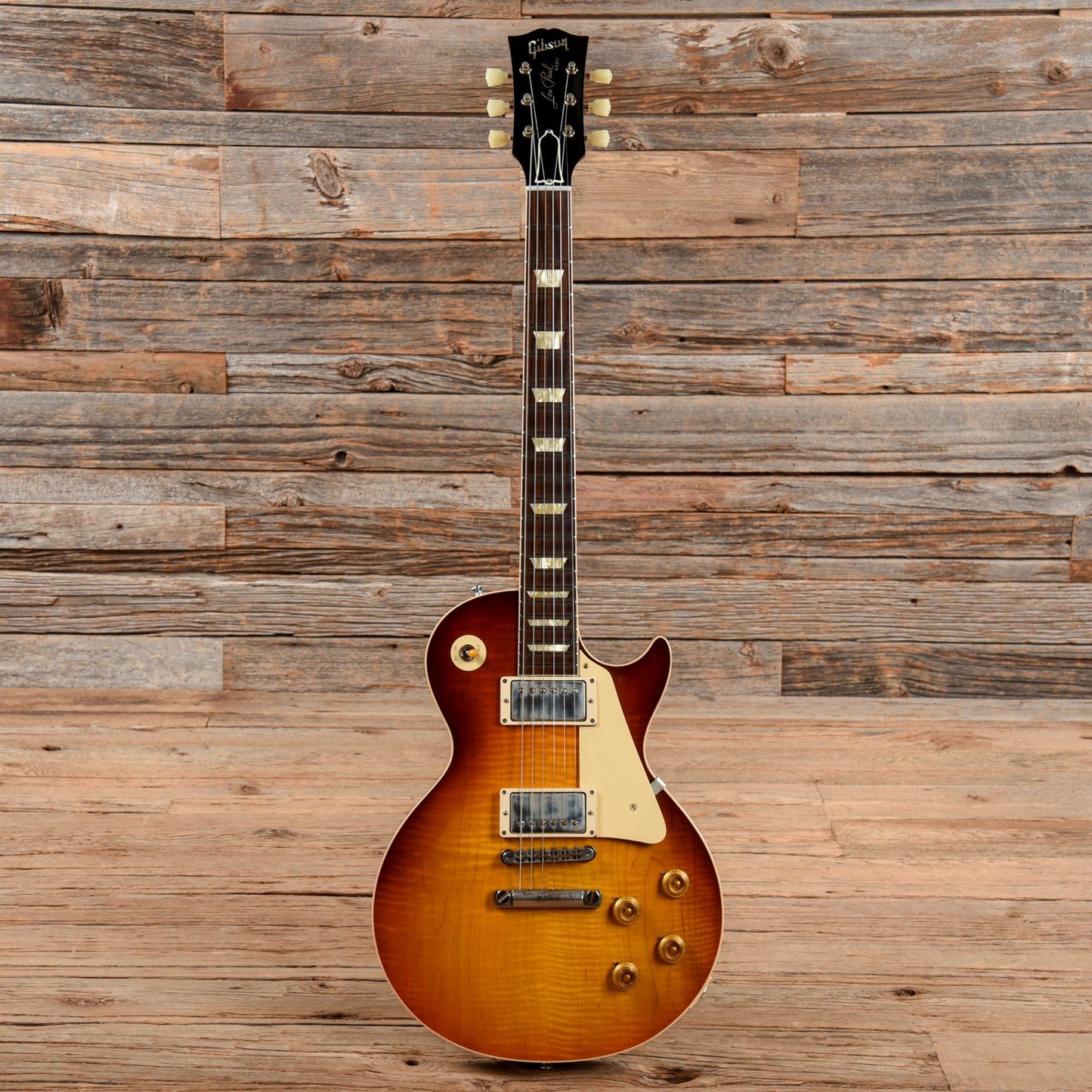 Gibson Custom 1958 Les Paul Standard Reissue "CME Spec" Light Aged Slow Iced Tea Fade 2019 Electric Guitars / Solid Body