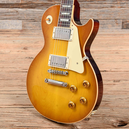 Gibson Custom 1958 Les Paul Standard Reissue Faded Lemon Burst 2020 Electric Guitars / Solid Body