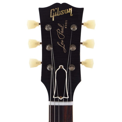 Gibson Custom 1958 Les Paul Standard Reissue Green Lemon Lightly Aged Electric Guitars / Solid Body