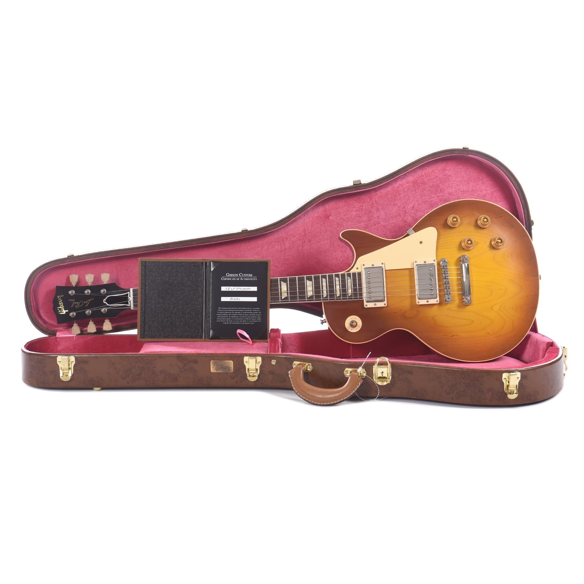 Gibson Custom 1958 Les Paul Standard Reissue Iced Tea Burst VOS Electric Guitars / Solid Body