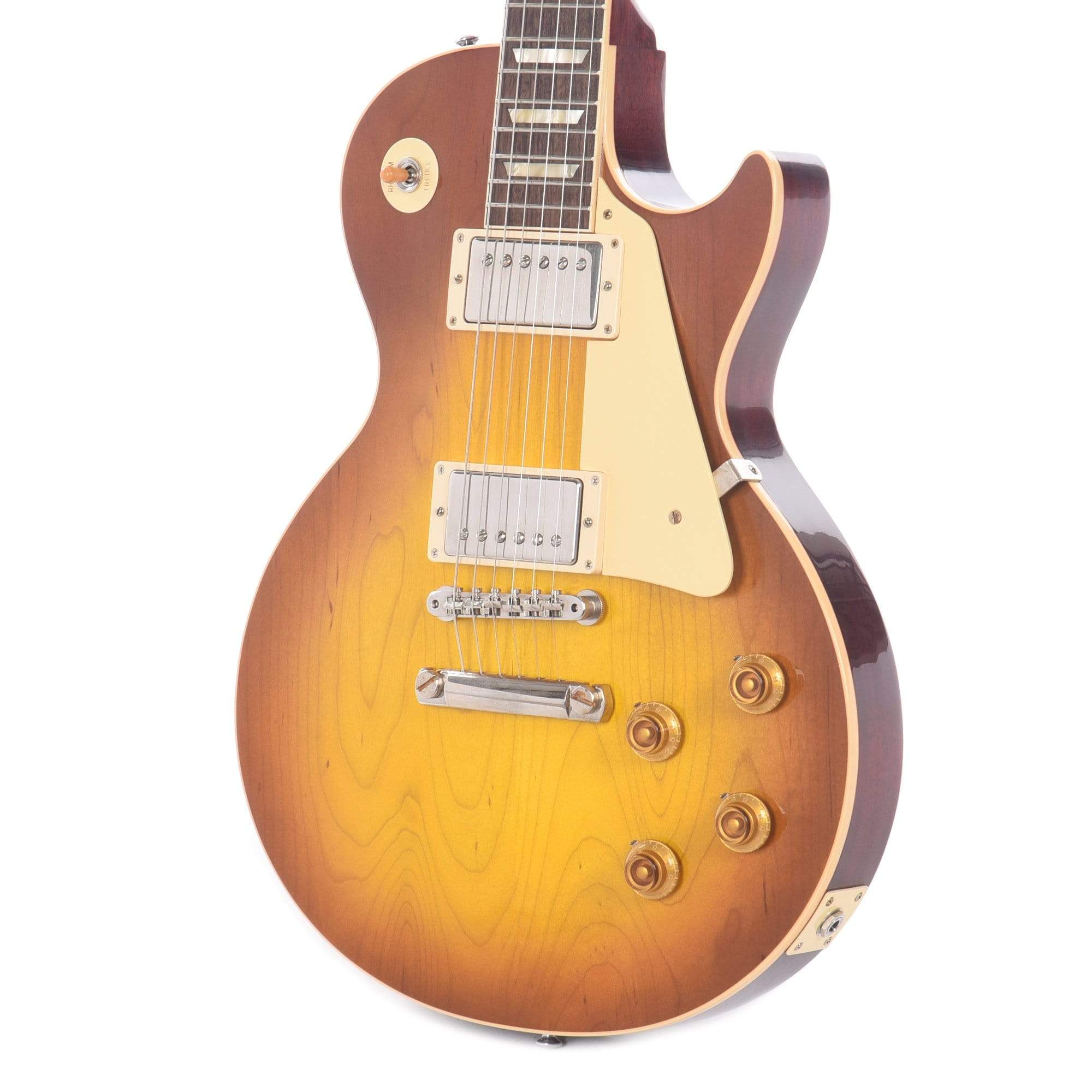 Gibson Custom 1958 Les Paul Standard Reissue Iced Tea Burst VOS Electric Guitars / Solid Body