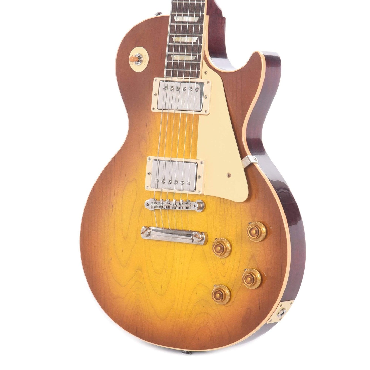 Gibson Custom 1958 Les Paul Standard Reissue Iced Tea Burst VOS Electric Guitars / Solid Body